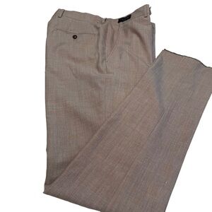 Ted Baker London Jerome Men’s Wool Blend Dress Pants Sz 34 NWOT Raw Hem